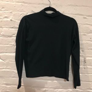 Everlane square mockneck tee XXS